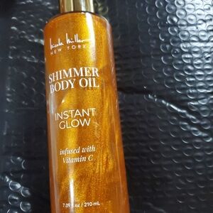 Nicole Miller Shimmer Body Oil - Radiant Gold